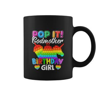 Funny Pop It Godmother Birthday Girl Fidget Kid Coffee Mug - Monsterry