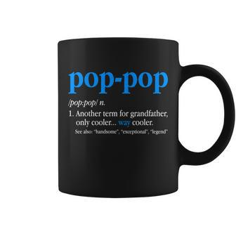 Funny Pop Pop Definition Cool Fathers Day Tshirt Coffee Mug - Monsterry