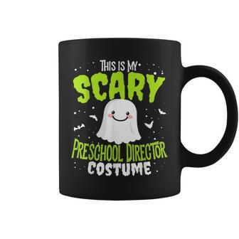 Funny Preschool Director Halloween Nothing Scares Costume V2 Coffee Mug - Seseable