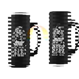 Funny Pro Immigration Christian Liberal Jesus Was A Refugee Coffee Mug - Thegiftio