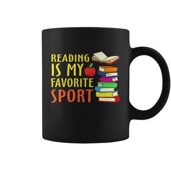 Funny Reading Quotes Reading Is My Favorite Sport Book Lover Quote Graphic Design Printed Casual Daily Basic Coffee Mug - Thegiftio UK