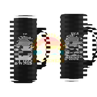 Funny Retro Easily Distracted By Wieners Dachshund Fan Coffee Mug - Monsterry