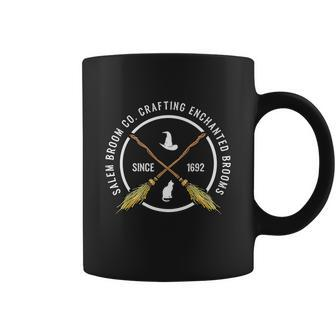 Funny Salem Broom Company For A Witch Fan Halloween Graphic Design Printed Casual Daily Basic Coffee Mug - Thegiftio UK