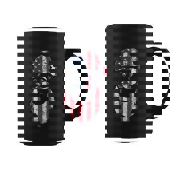 Funny Santa Claus American Flag Christmas Coffee Mug - Thegiftio UK