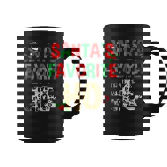 Funny Santa Favorite Ho Xmas Leopard Coffee Mug - Thegiftio UK