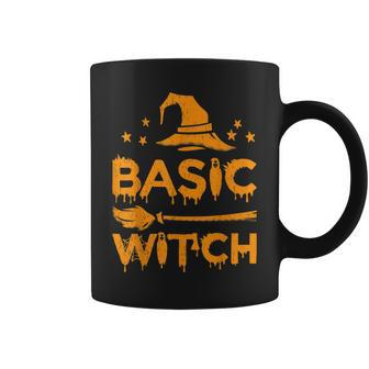 Funny Scary Basic Witch Halloween Costume Coffee Mug - Seseable