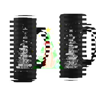 Funny Shiba Inu Xmas Tree Funny Dog Breed Shiba Inu Coffee Mug - Thegiftio