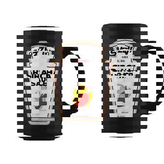 Funny Sriracha Sauce Diy Halloween Costume Group Condiments Coffee Mug - Thegiftio