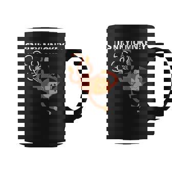 Funny Stinky Monkey Lover Fart Poop Meme Coffee Mug - Thegiftio