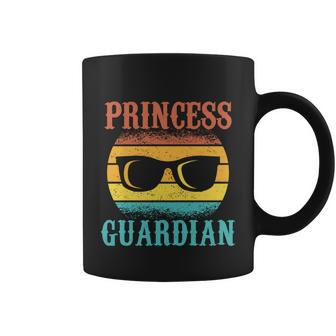 Funny Tee For Fathers Day Princess Guardian Of Daughters Cool Gift Coffee Mug - Monsterry UK