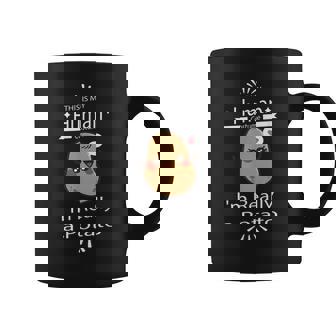 Funny This Is My Human Costume Im Really A Potato Halloween Coffee Mug - Thegiftio