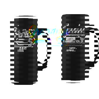 Funny Tie-Dye Grandma Loading Est2022 New Grandma Coffee Mug - Thegiftio