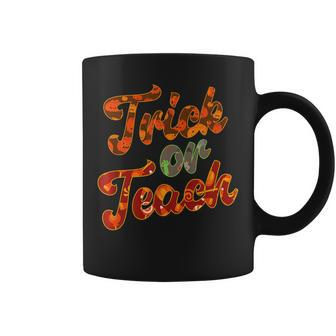Funny Trick Or Teach Cute Halloween Teacher 2022 Coffee Mug - Thegiftio UK