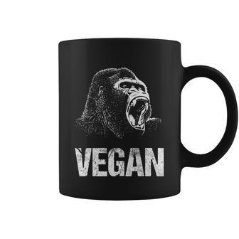 Funny Vegan Gift Cool Vegetarian Food Gift Coffee Mug - Monsterry AU