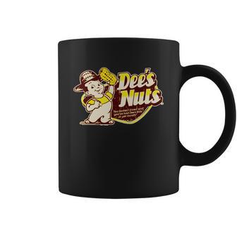 Funny Vintage Dees Nuts Logo Coffee Mug - Monsterry