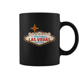 Funny Welcome To Las Vegas Classic Sign Graphic Design Printed Casual Daily Basic Coffee Mug - Thegiftio UK