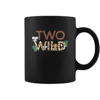 Funny Wild Two Animal Safari 2Nd Birthday Coffee Mug - Monsterry