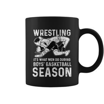 Funny Wrestling Gift Tshirt Coffee Mug - Monsterry UK