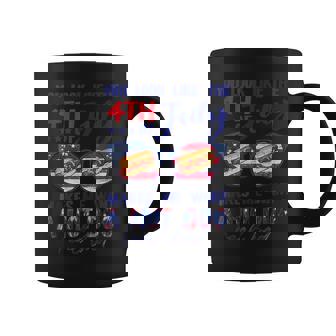 Funny You Look Like The 4Th Of July Makes Me Want A Hot Dog V2 Coffee Mug - Seseable