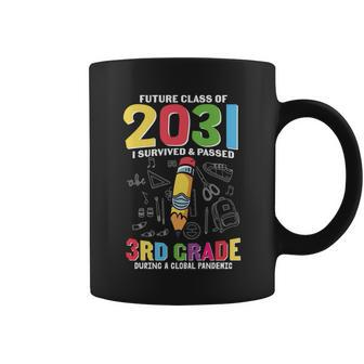 Future Class Of 2031 3Rd Grade Back To School Coffee Mug - Monsterry