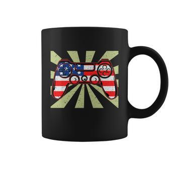 Game Controller 4Th Of July Video Game Proud American Coffee Mug - Thegiftio UK