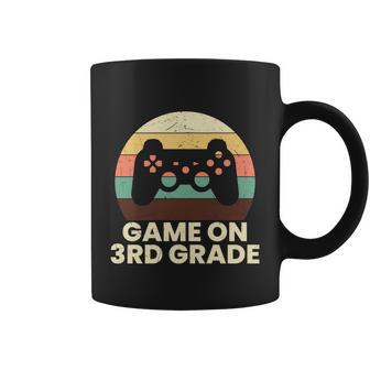 Game On 3Rd Grade Gamer Back To School First Day Of School Coffee Mug - Monsterry DE