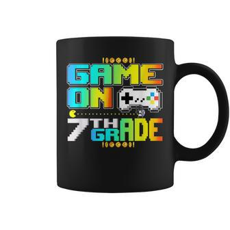 Game On 7Th Grade Gaming Video Gamer Back To School Boys Coffee Mug - Thegiftio UK