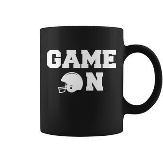 Game On Football Fan Helmet Graphic Design Printed Casual Daily Basic Coffee Mug - Thegiftio UK