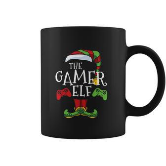 Gamer Elf Family Matching Christmas Group Funny Gift Pajama Graphic Design Printed Casual Daily Basic Coffee Mug - Thegiftio UK