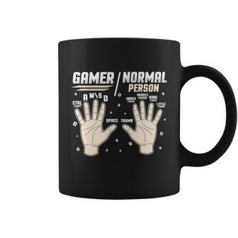 Gamer Hand Keyboard Finger Definition Gamer Graphic Design Printed Casual Daily Basic Coffee Mug - Thegiftio UK