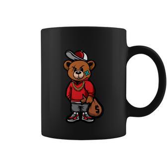 Gangster Teddy Bear Money Bags Good Chain Necklace Sneaker Tshirt Coffee Mug - Monsterry CA