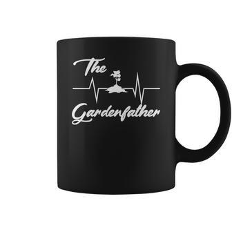 Gardening The Gardenfather Heart Beat With Tree Coffee Mug - Seseable