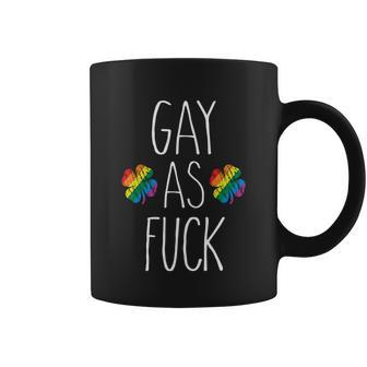 Gay As Fuck Funny Irish Lgbt Pride Gift Graphic Design Printed Casual Daily Basic Coffee Mug - Thegiftio UK