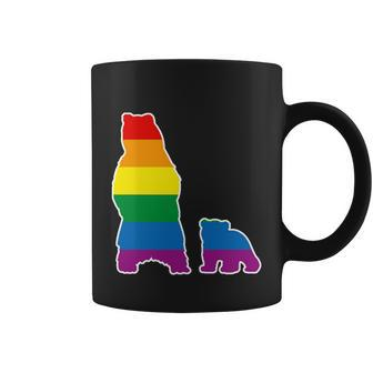 Gay Bear And Cub Lgbt Rainbow Flag Gay Pride Meaningful Gift Coffee Mug - Thegiftio UK