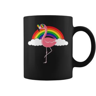 Gay Flamingo Rainbow Pride Coffee Mug - Thegiftio UK