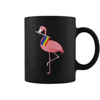 Gay Flamingo Tshirt Coffee Mug - Monsterry AU