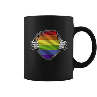 Gay Pride Lgbt Gay Inside Lgbtq Coffee Mug - Monsterry CA