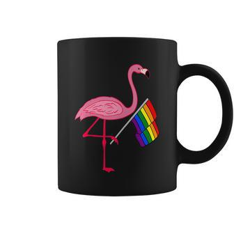 Gay Pride Pink Flamingo Lgbt Pride Month Gifts Coffee Mug - Thegiftio UK