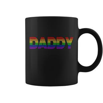 Gay Pride Proud Daddy Lgbt Coffee Mug - Monsterry AU