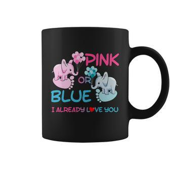 Gender Reveal Pink Or Blue Boy Or Girl Party Supplies Family Gift Coffee Mug - Monsterry