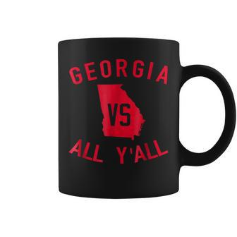 Georgia Vs All Yall Funny Georgia V2 Coffee Mug - Thegiftio UK