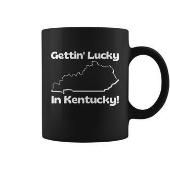 Gettin Lucky In Kentucky School Of Rock Classic Graphic Tshirt Coffee Mug - Monsterry