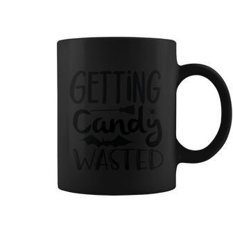 Getting Candy Wasted Halloween Quote V2 Coffee Mug - Monsterry AU