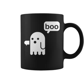 Ghost Boo Thumbs Down Coffee Mug - Monsterry