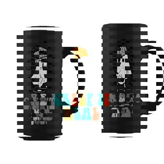 Ghost Skateboard Creep It Real Retro Halloween Costume Boys Coffee Mug - Thegiftio UK