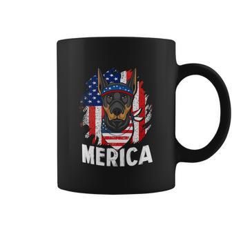 Gift For Dog 4Th Of July American Flag Patriotic Coffee Mug - Monsterry