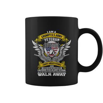 Gift For Mens Im A Grumpy Old Army Veteran My Oath Has No Expiration Gift Coffee Mug - Thegiftio UK
