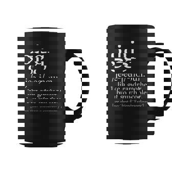 Gigi Definition Coffee Mug - Monsterry