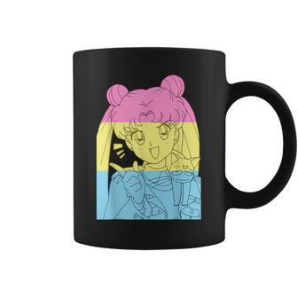 Girl Anime Pansexual Pride Pansexual Flag Lgbt Month Coffee Mug - Thegiftio UK