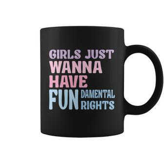 Girls Just Wanna Have Fundamental Rights V4 Coffee Mug - Monsterry